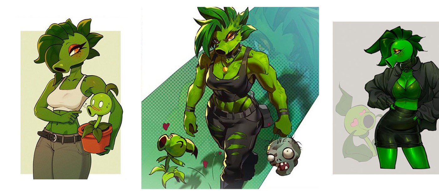 A fan comic about plants vs zombies has gathered 25 million views thanks to the new plant peablaze