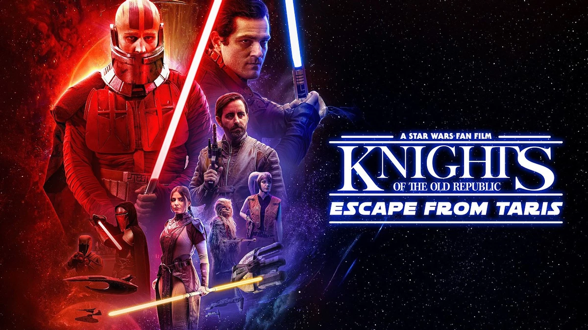 A gift from fans for fans the first film based on star wars knights of the old republic has been released