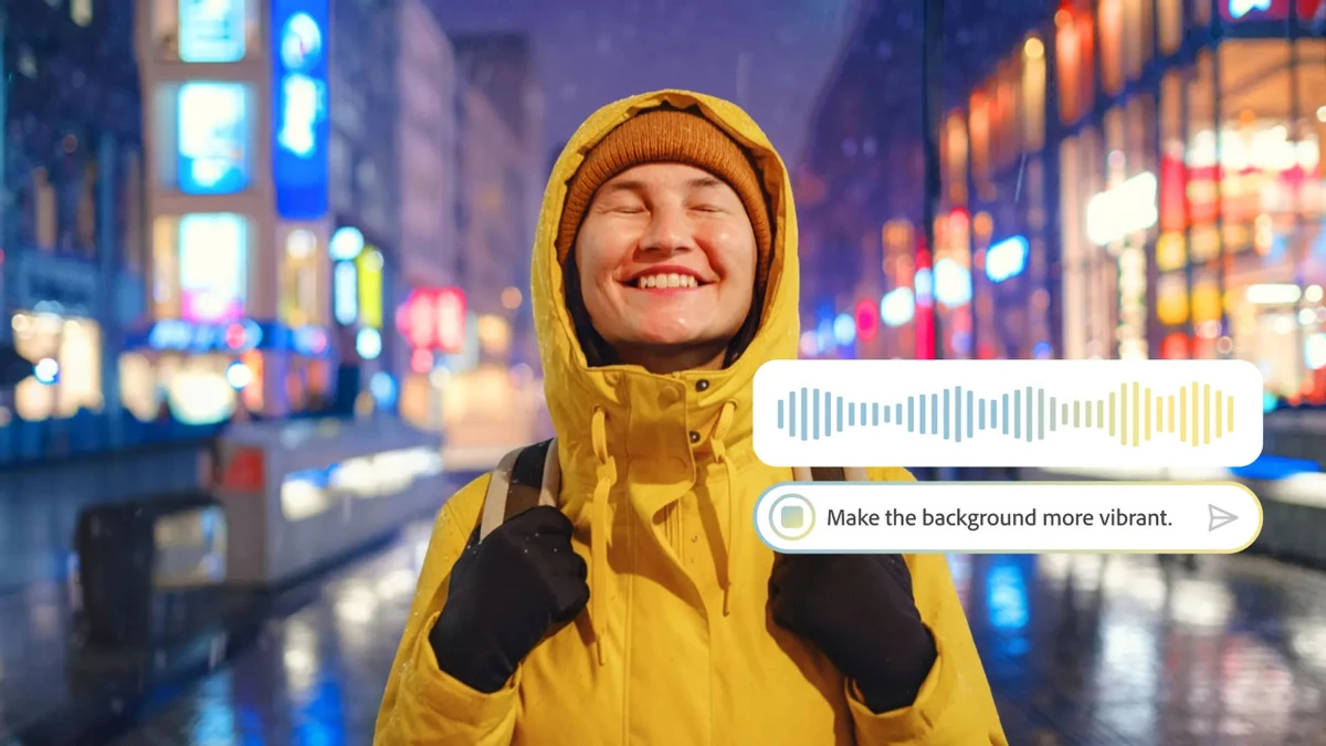 Adobe added an ai assistant to photoshop now photos can be edited with text and voice