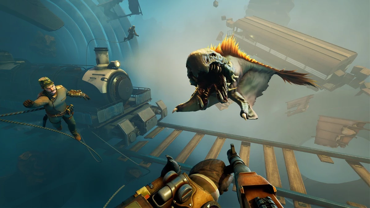 An update and dlc tour de void have been released for the cooperative adventure game voidtrain