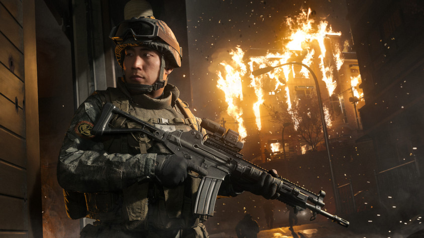 Announcement of call of duty modern warfare 4