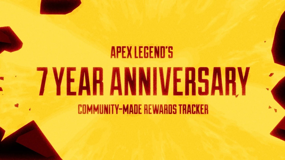 Apex legends developers celebrate 7 years of the game and give away community created gifts