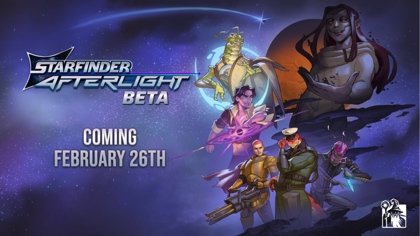 Closed beta testing for starfinder afterlight begins at the end of the month