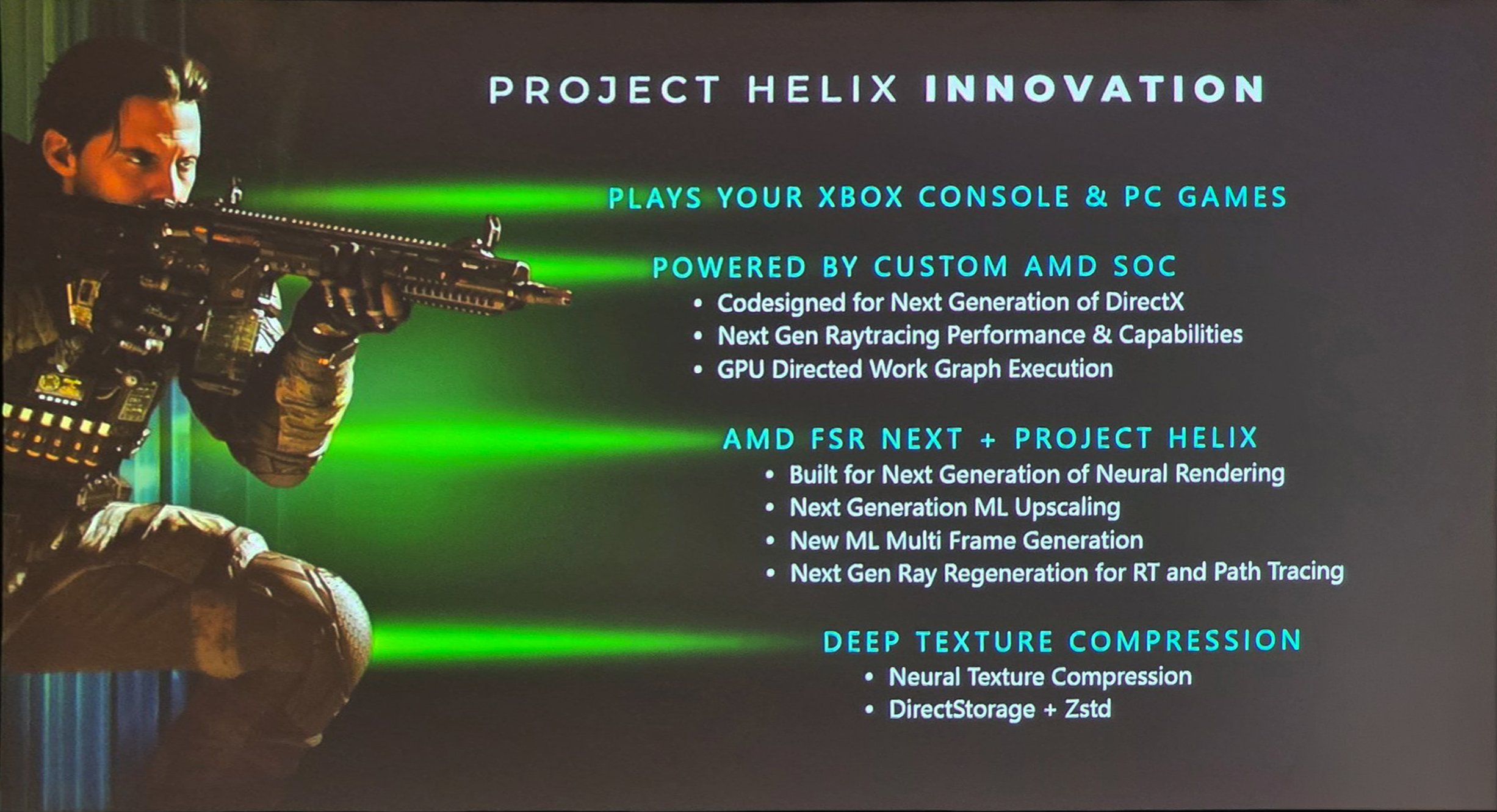 Custom amd chip and advanced version of fsr details about the new xbox from gdc