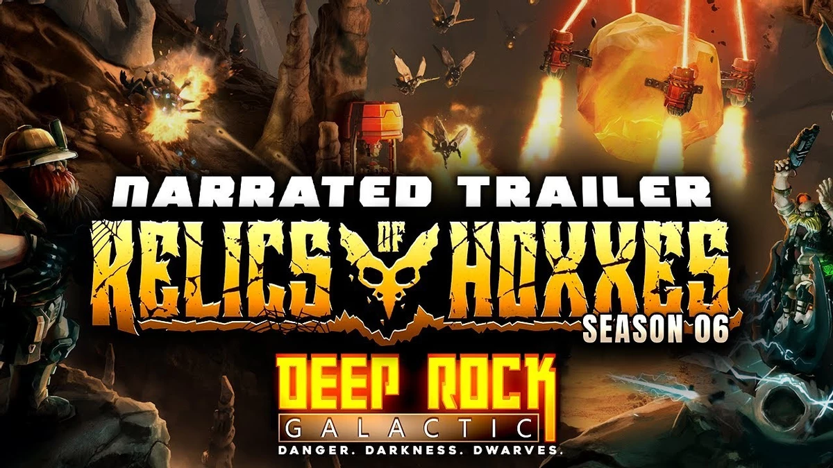 Deep rock galactic has received a major update and the sixth season relics of hoxxes has begun