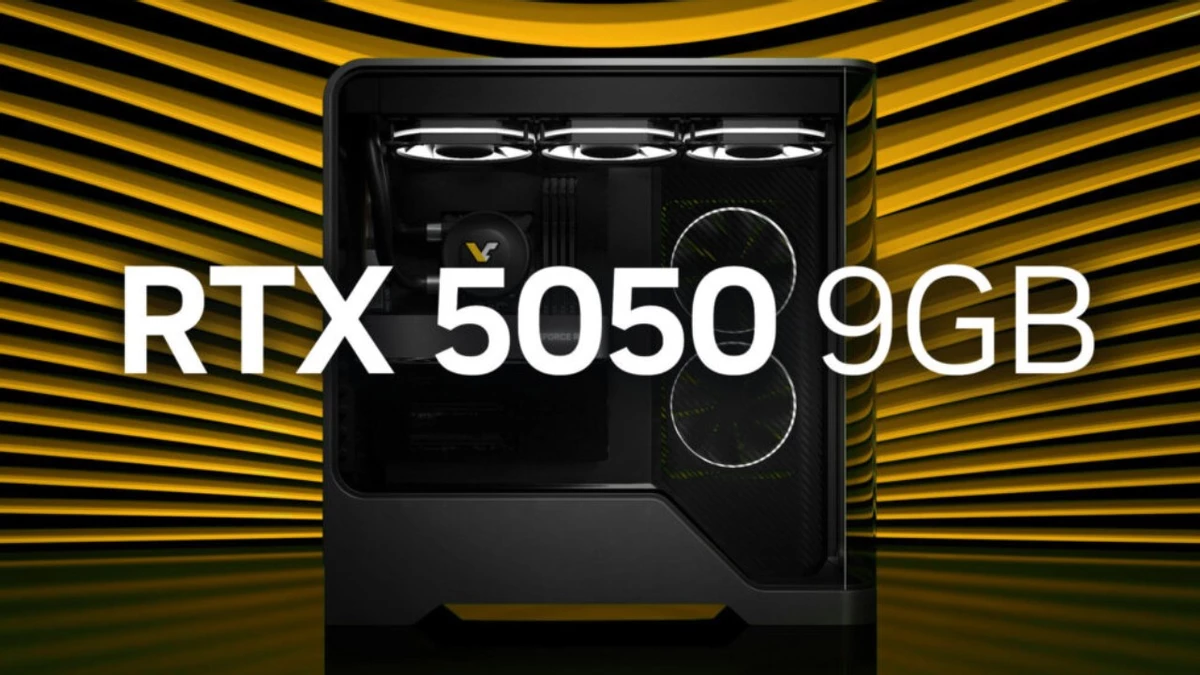 Did you order the rtx 5050 with 9 gb of memory