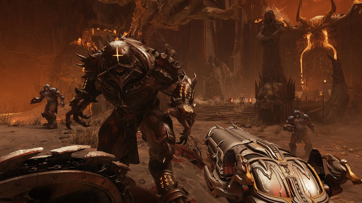 Endless meat grinder for the doom slayer id software announced slaughter mode for the doom the dark ages revelations dlc