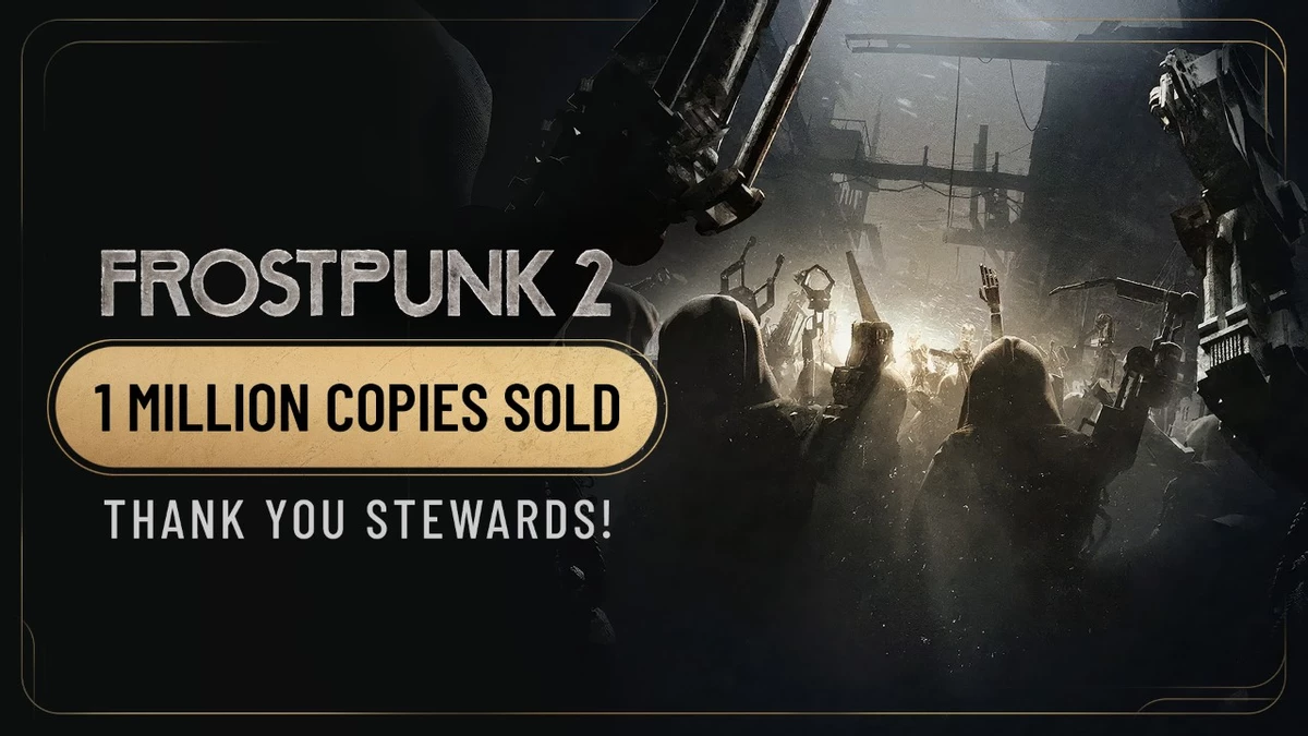 Frostpunk 2 has finally reached the milestone of one million copies sold