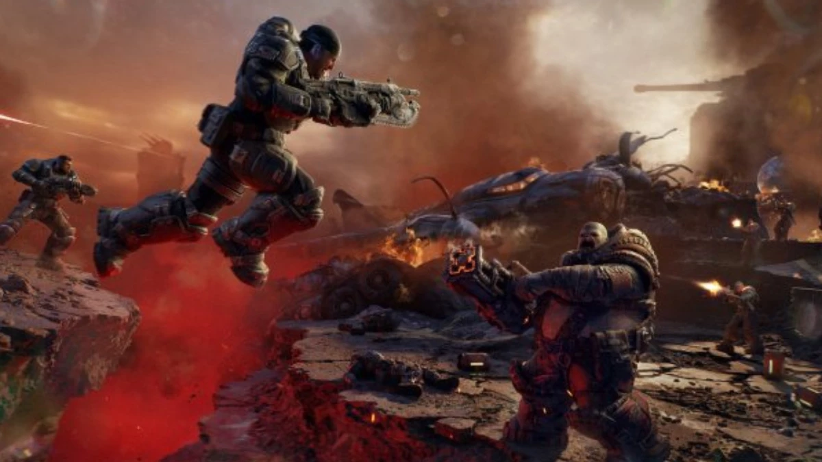 Gears of war e day does not deliver good performance on pc compared to previous installments