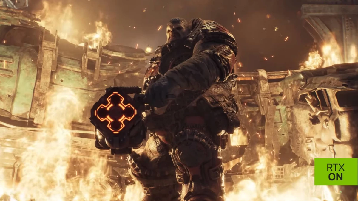 Gears of war e day will receive dlss 45 support and up to 6x frame generation on the day of release