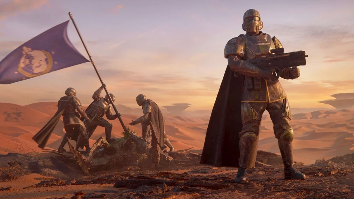 Helldivers 2 fans have challenged the developers to 2000