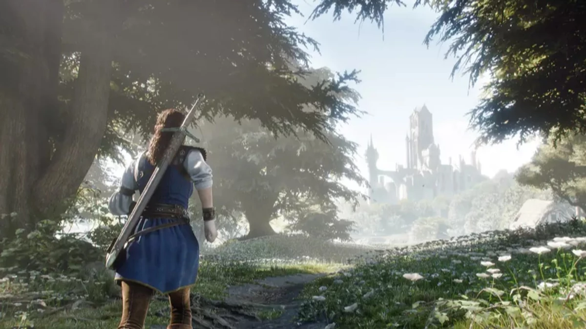 In fable you create the main character the developers have dispelled the myth that we will be forced to play as an unattractive woman