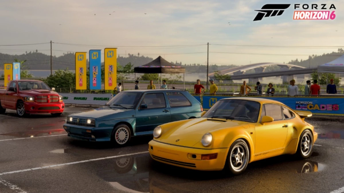 In forza horizon 6 a dozen cars are being prepared and there are already hints about the next wave of new releases