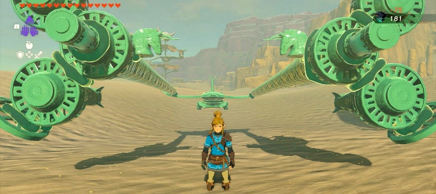 In the legend of zelda tears of the kingdom they built a racing pod from star wars