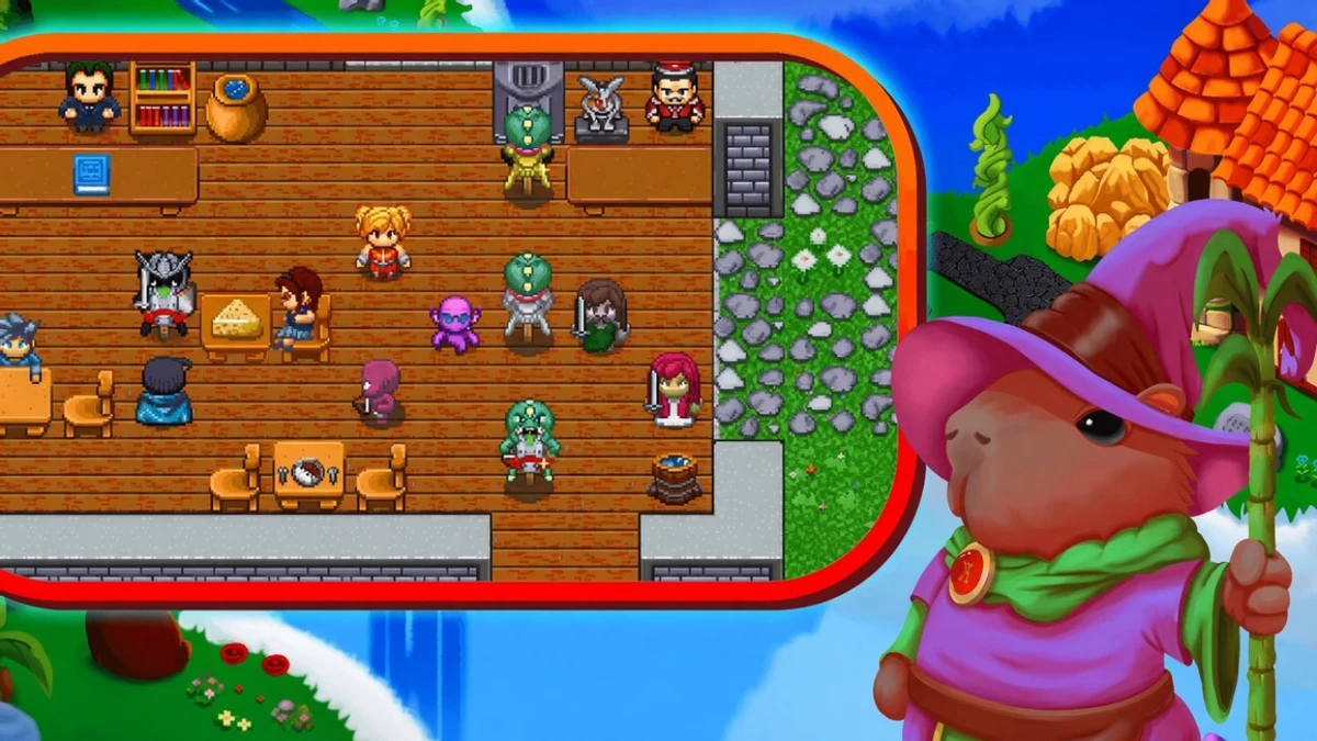 In the mmorpg about capybaras kakele online a multiverse has been added
