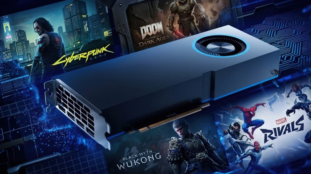 It turns out that intel has a competitor for the rtx 5060 ti intel arc pro b70 with 32 gb of memory has passed gaming tests