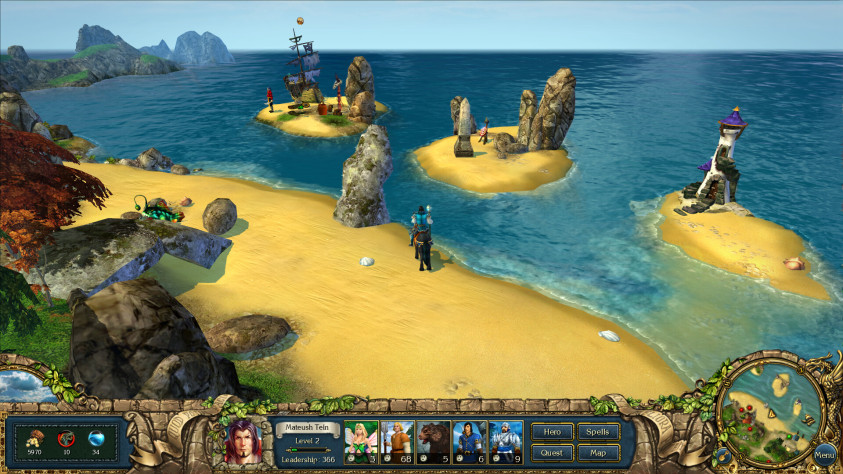 Kings bounty the legend updated achievements and mod support added