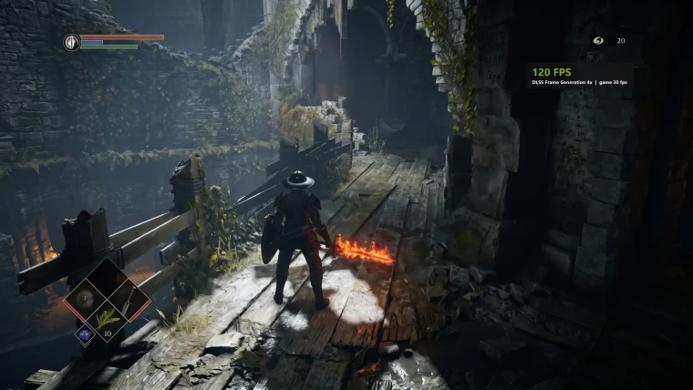 Kytyps5 ran hitman on an rtx 3060 while demons souls was shown in 4k and 120 fps with frame generation