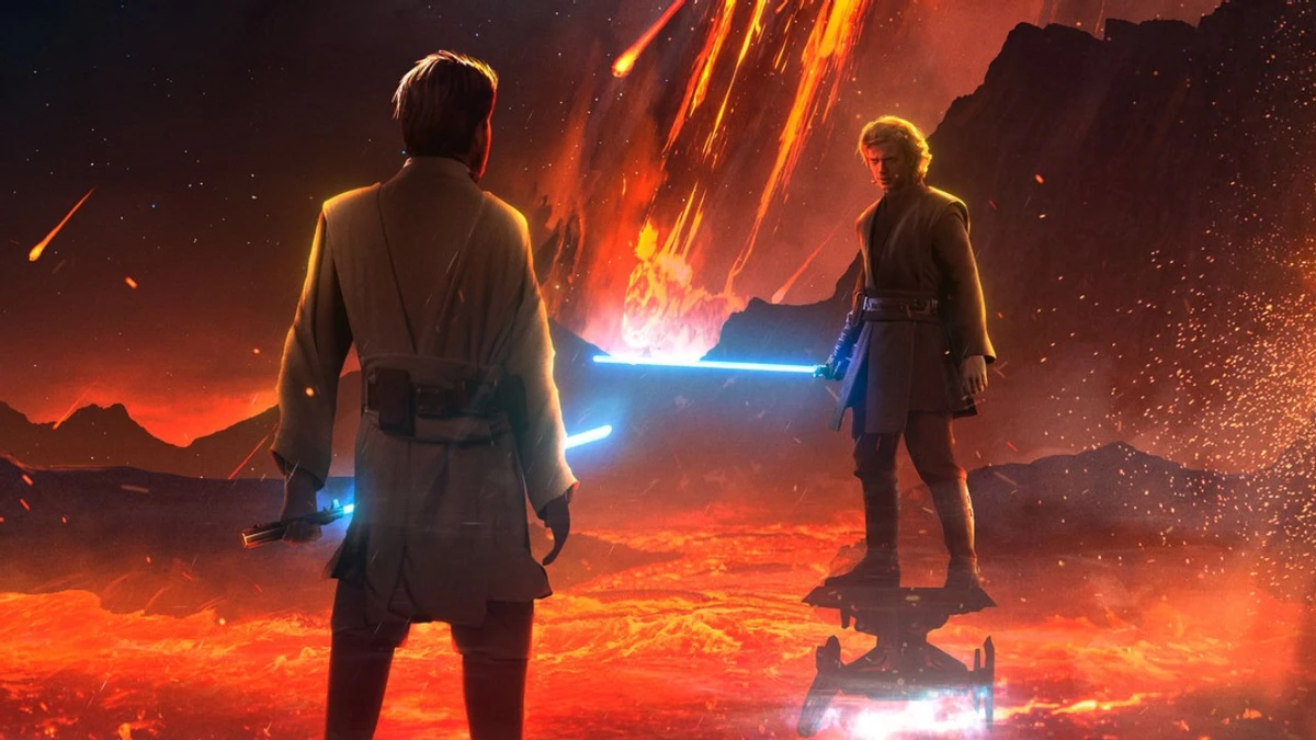 Lucas filmed the duel between obi wan and anakin from revenge of the sith in the presence of a friendly robert de niro