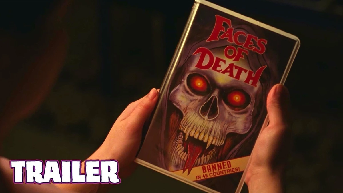 Meta horror faces of death based on the controversial 1978 film