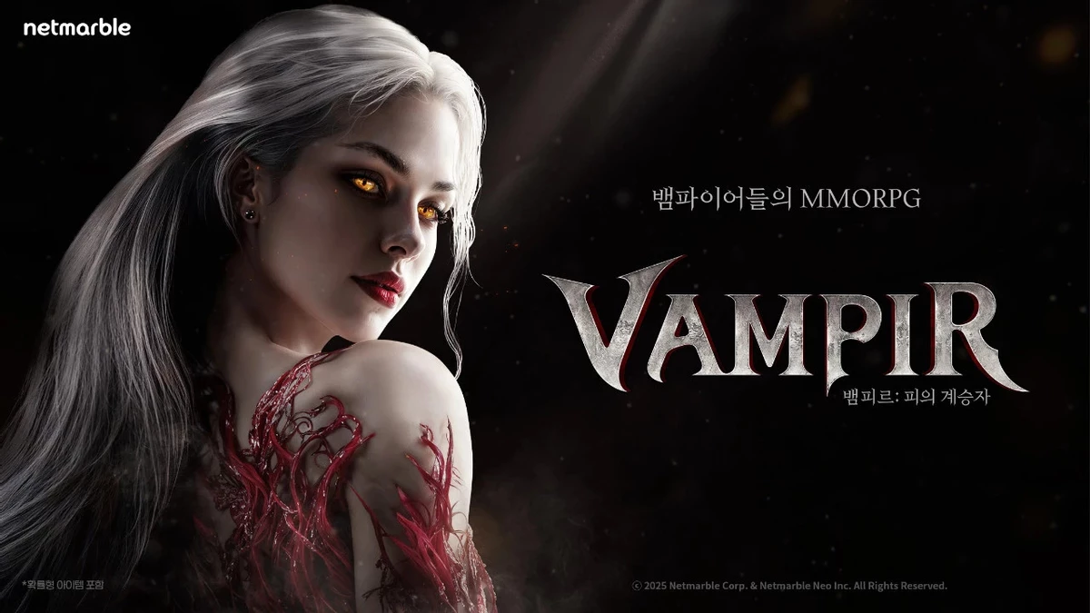 Mmorpg vampire is set to launch outside of south korea soon