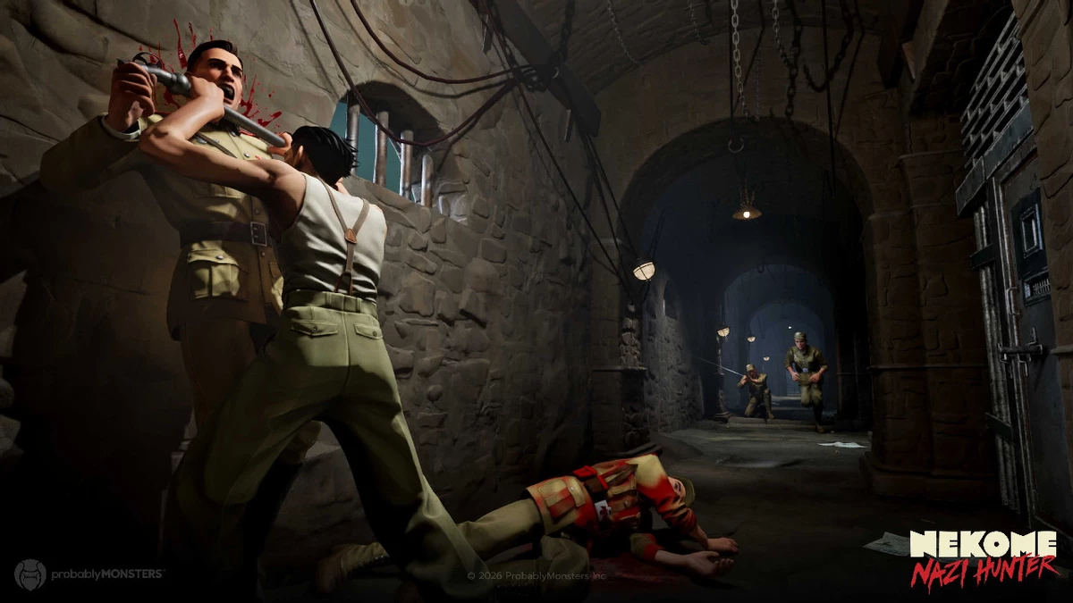 Nekome nazi hunter has been announced an action game about a romani man slaughtering nazis