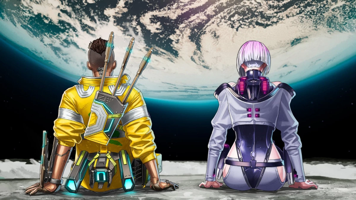 Night city welcomes the arena details of the apex legends collaboration with cyberpunk edgerunner