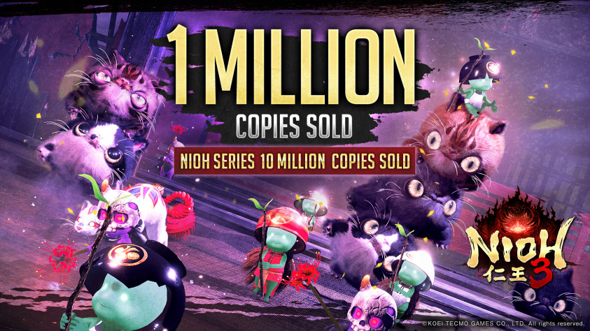 Nioh 3 sales have surpassed one million copies within two weeks of its release