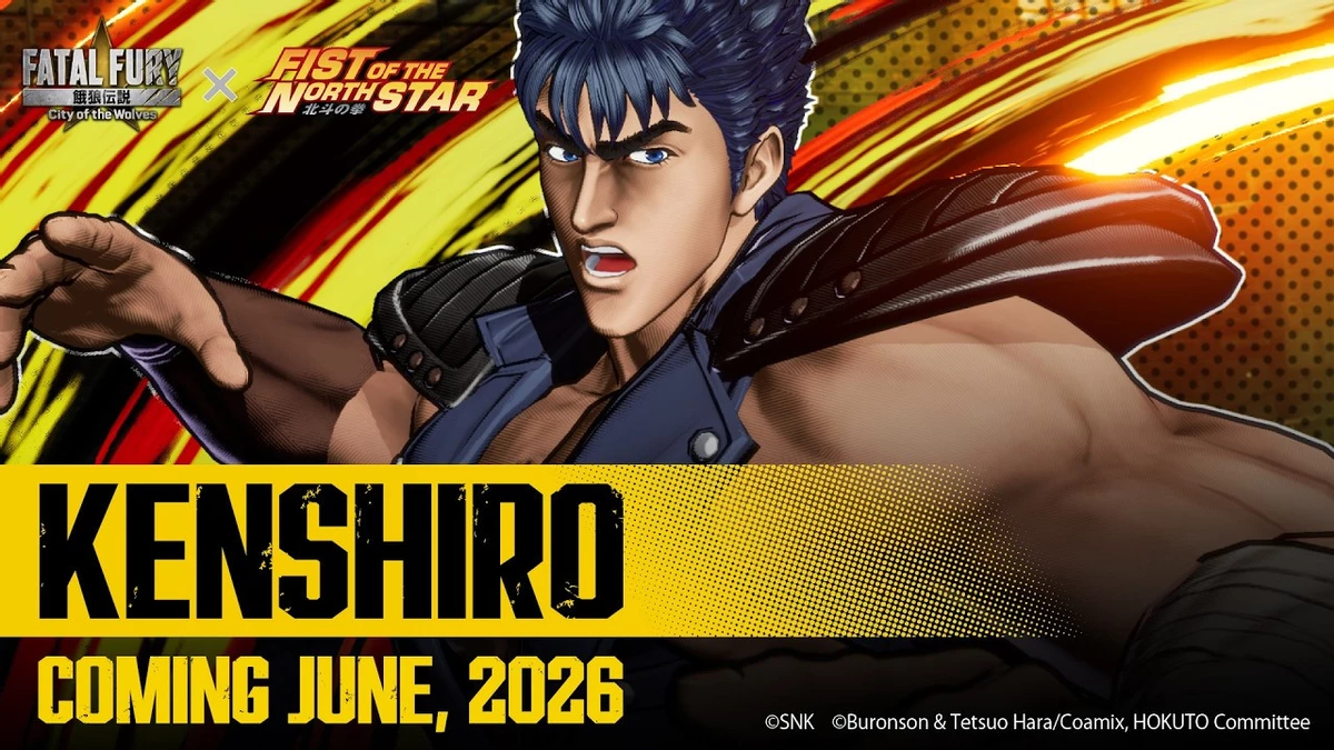 Omae wa mo shinderu kenshiro goes to beat faces in fatal fury city of the wolves
