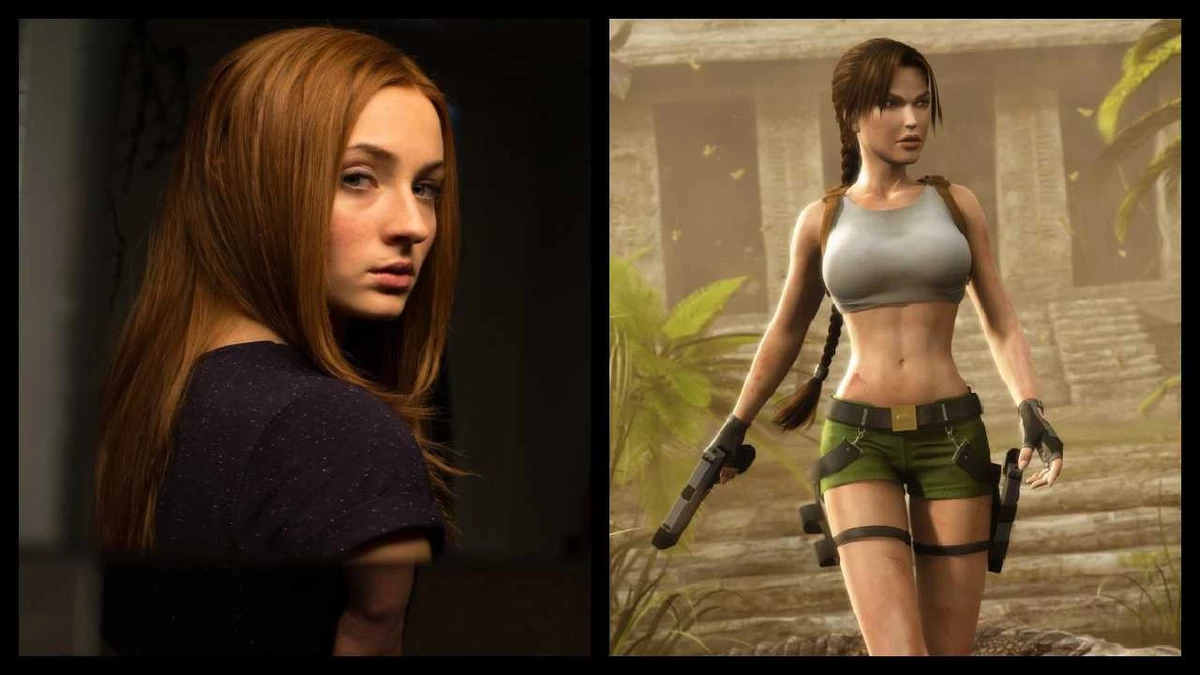 Sophie turner actively plays tomb raider games and reads comics to accurately portray lara croft