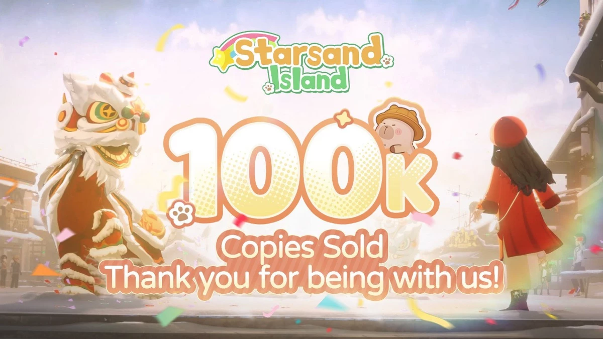 Starsand island has already comfortably settled 100 thousand islanders