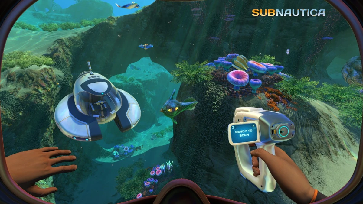 Subnautica has received a free update for switch 2
