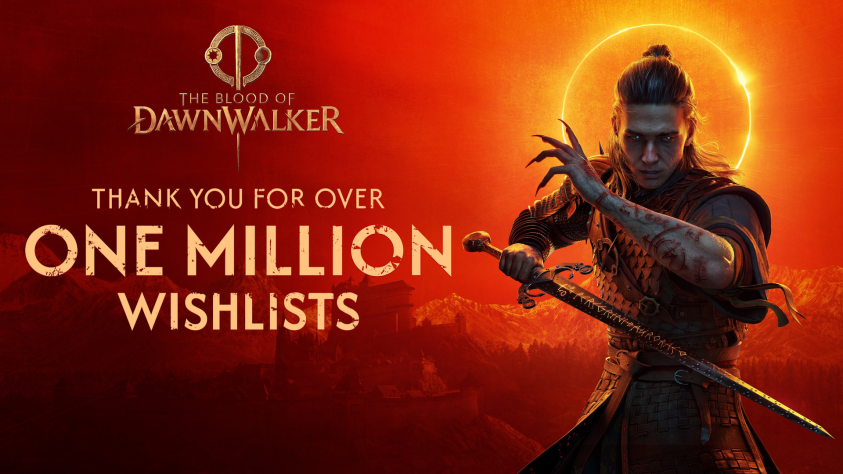 The blood of dawnwalker settled in a million wishlists