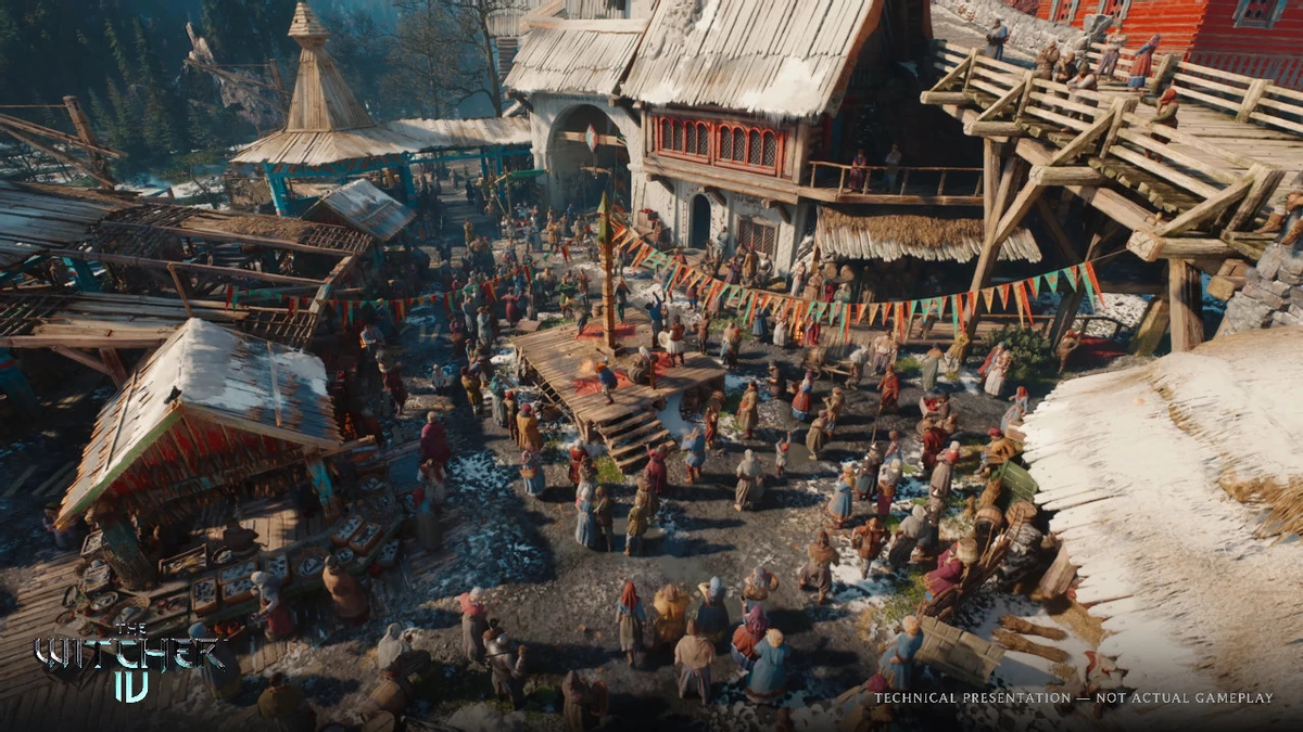 The final boss of the witcher 4s development is the unreal engine 5