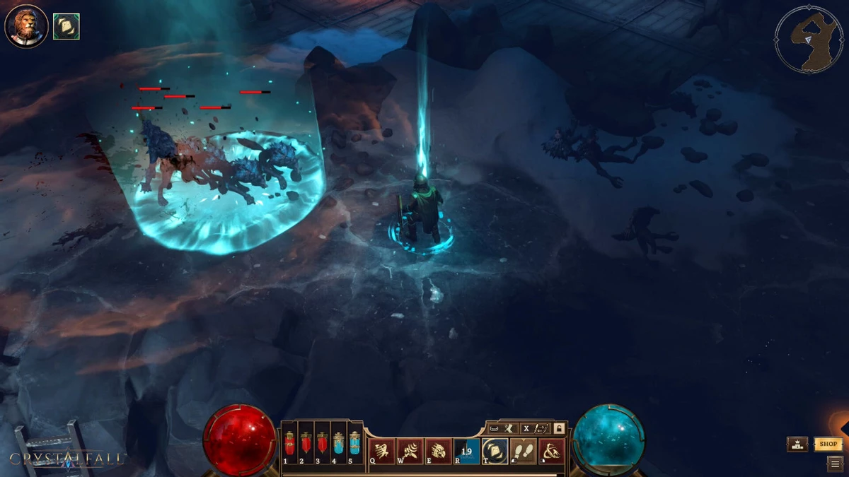 The first major update of crystalfall new bosses anomalies and mountains of cool loot