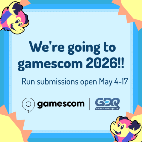 The games done quick speedrun marathon will be held in europe for the first time