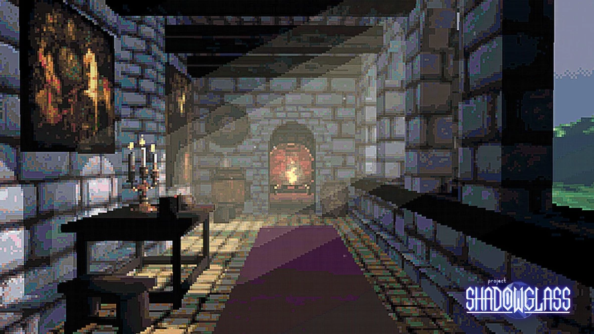 The indie project project shadowglass is gaining popularity on steam 1