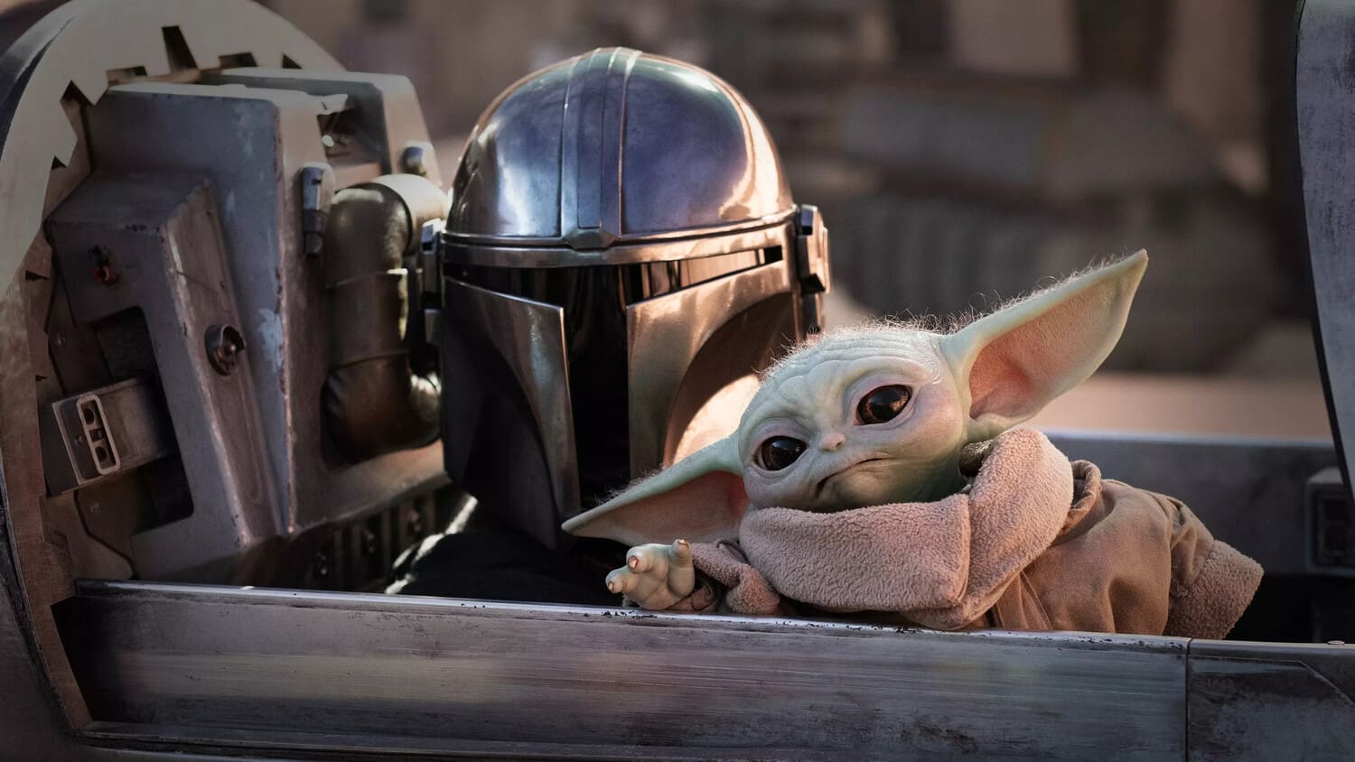 The mandalorian and grogu a big movie about a little green creature that doesnt quite understand why it came to the movie theaters