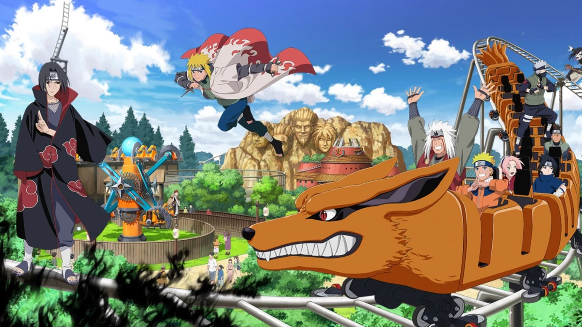 The ninja path in provence the first park based on the naruto universe opens in europe