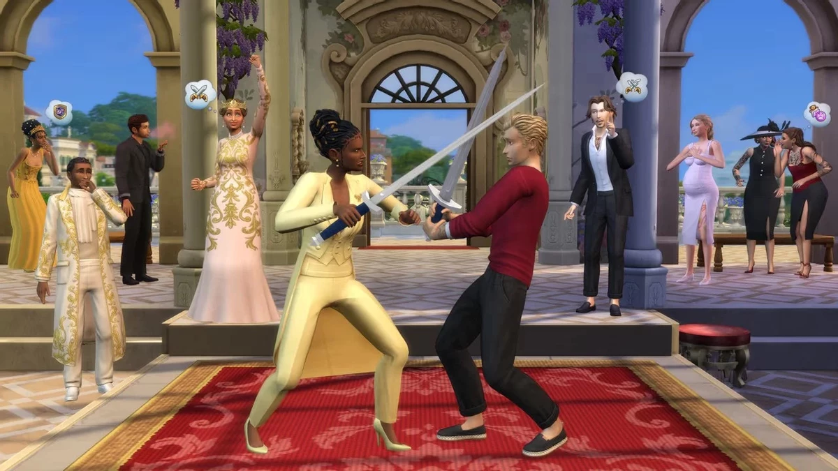 The royalty legacy dlc for the sims 4 has been announced
