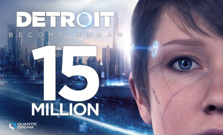 The total circulation of detroit become human has exceeded 15 million copies