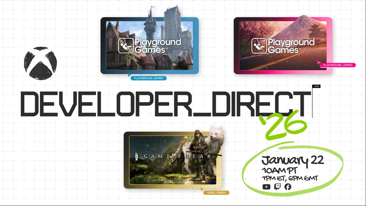 Xbox will hold a developer direct with forza horizon 6 and fable on january 22